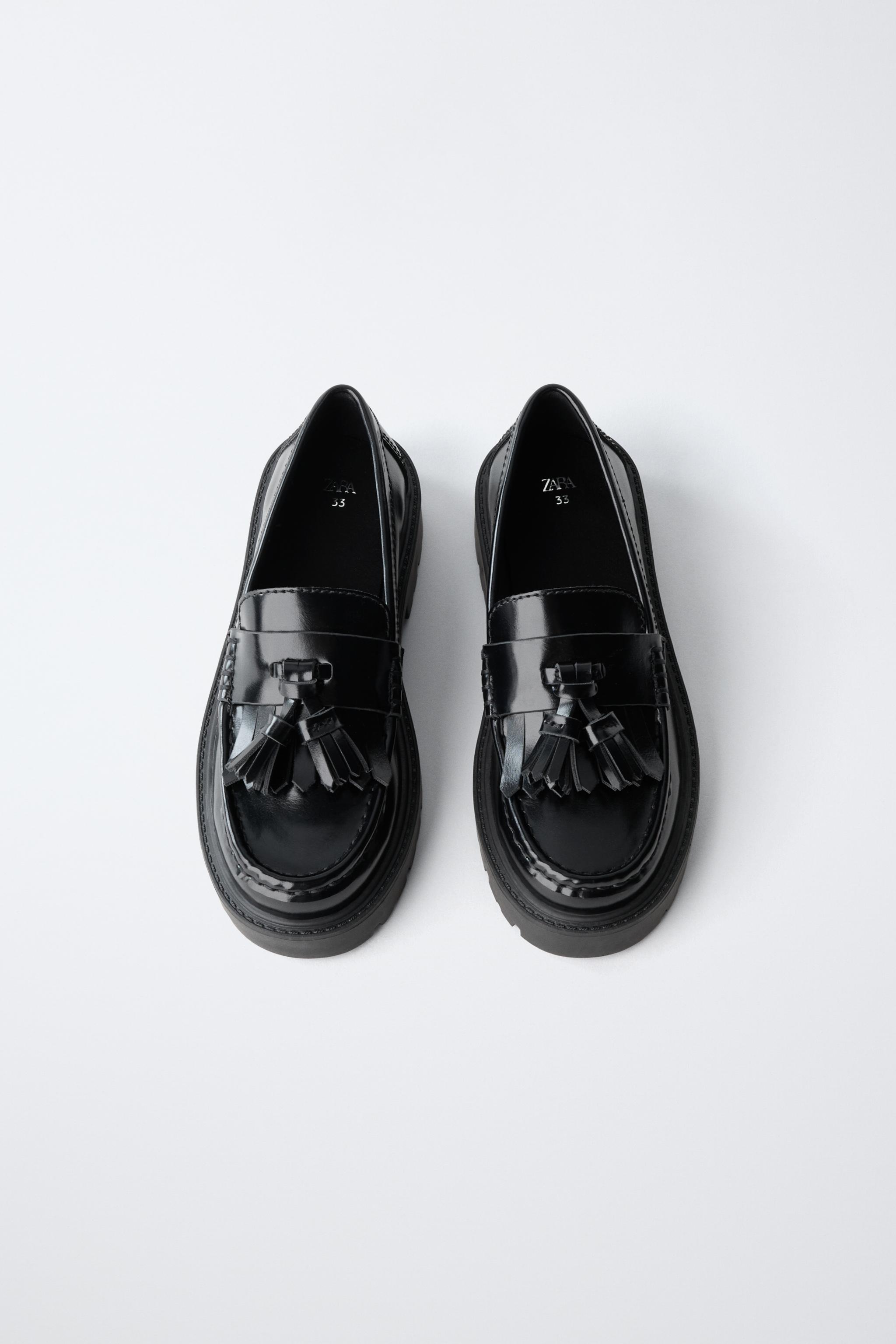 タッセルモカシン - ブラック | ZARA Japan / 日本