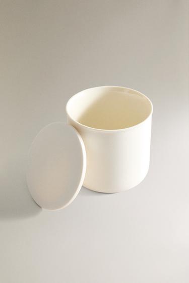 CERAMIC BATHROOM JAR - White by Zara - Image 4