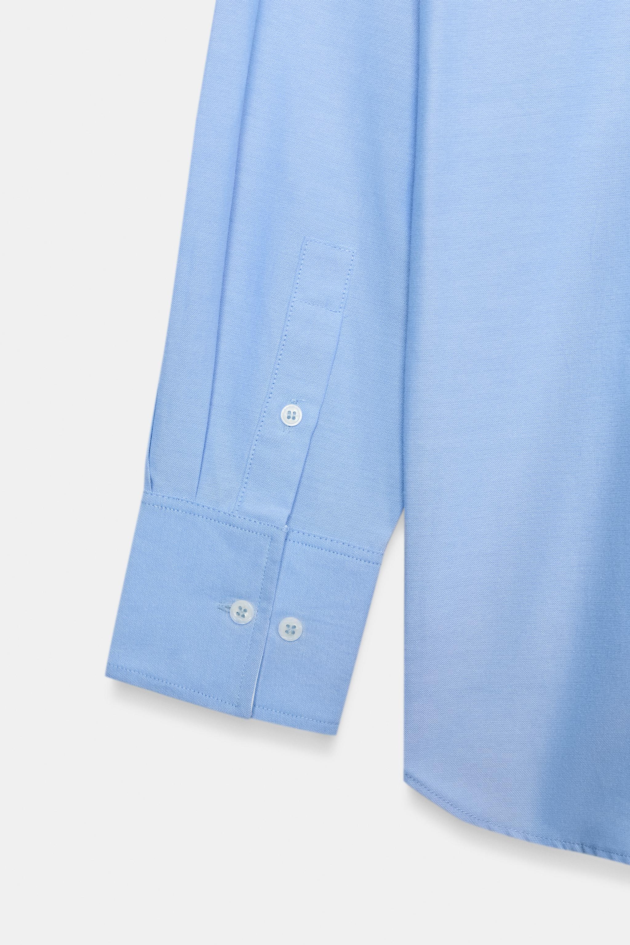 Zara BASIC OXFORD SHIRT — фото 9