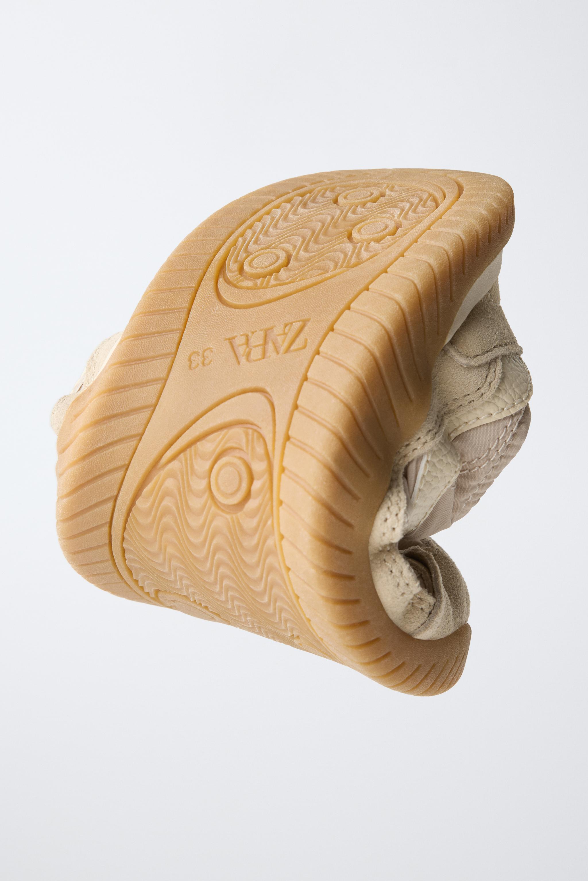 BASKET DE SPORT BAREFOOT CONTRASTE