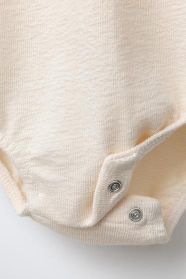 BEAR PRINT BODYSUIT - Vanilla by Zara - Image 3