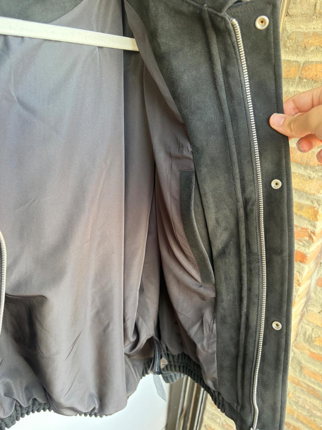 RELAXED FIT FAUX SUEDE JACKET - Image 3