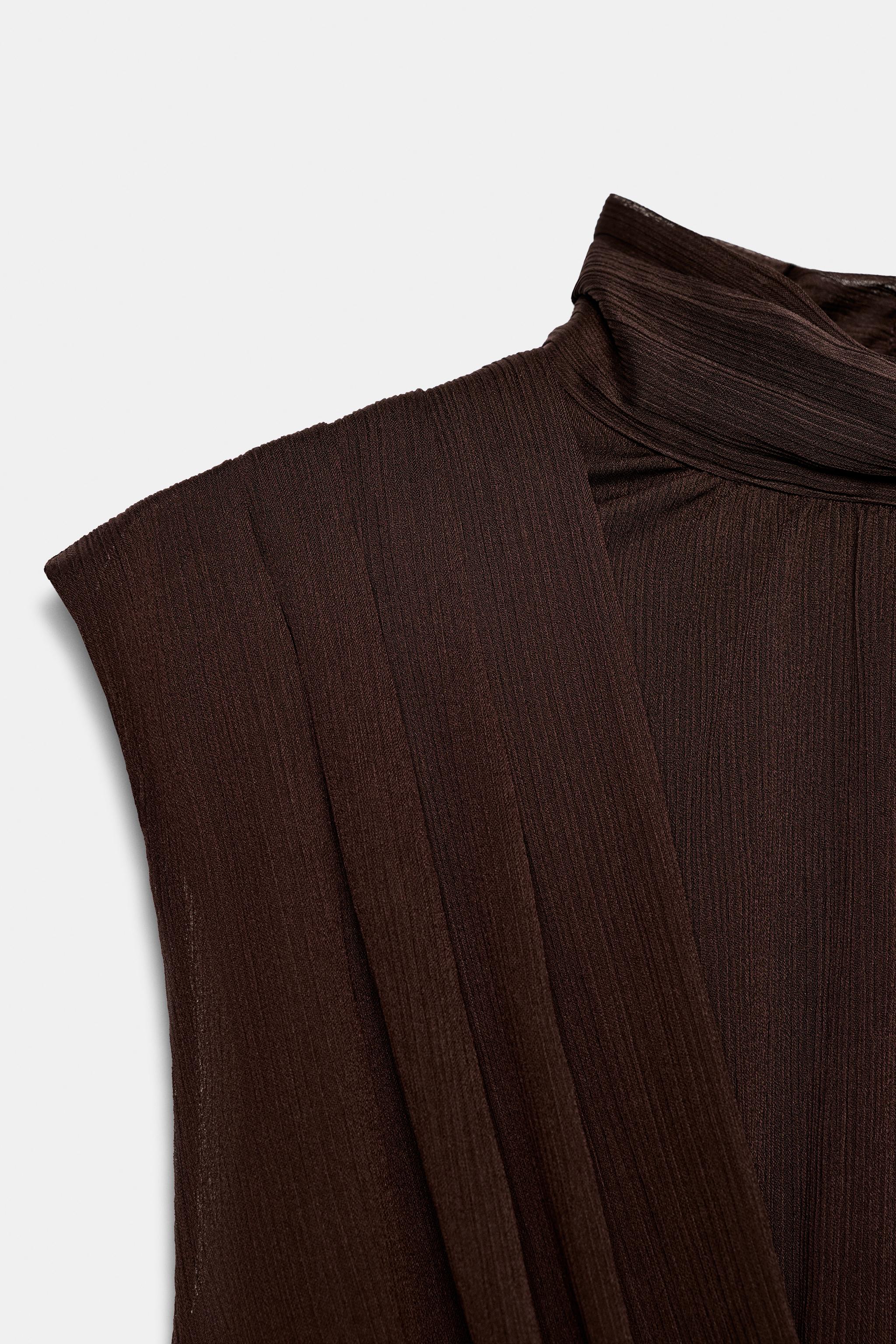 DRAPED MINI DRESS