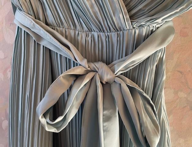 PLEATED JUMPSUIT WITH BELT - Image 3