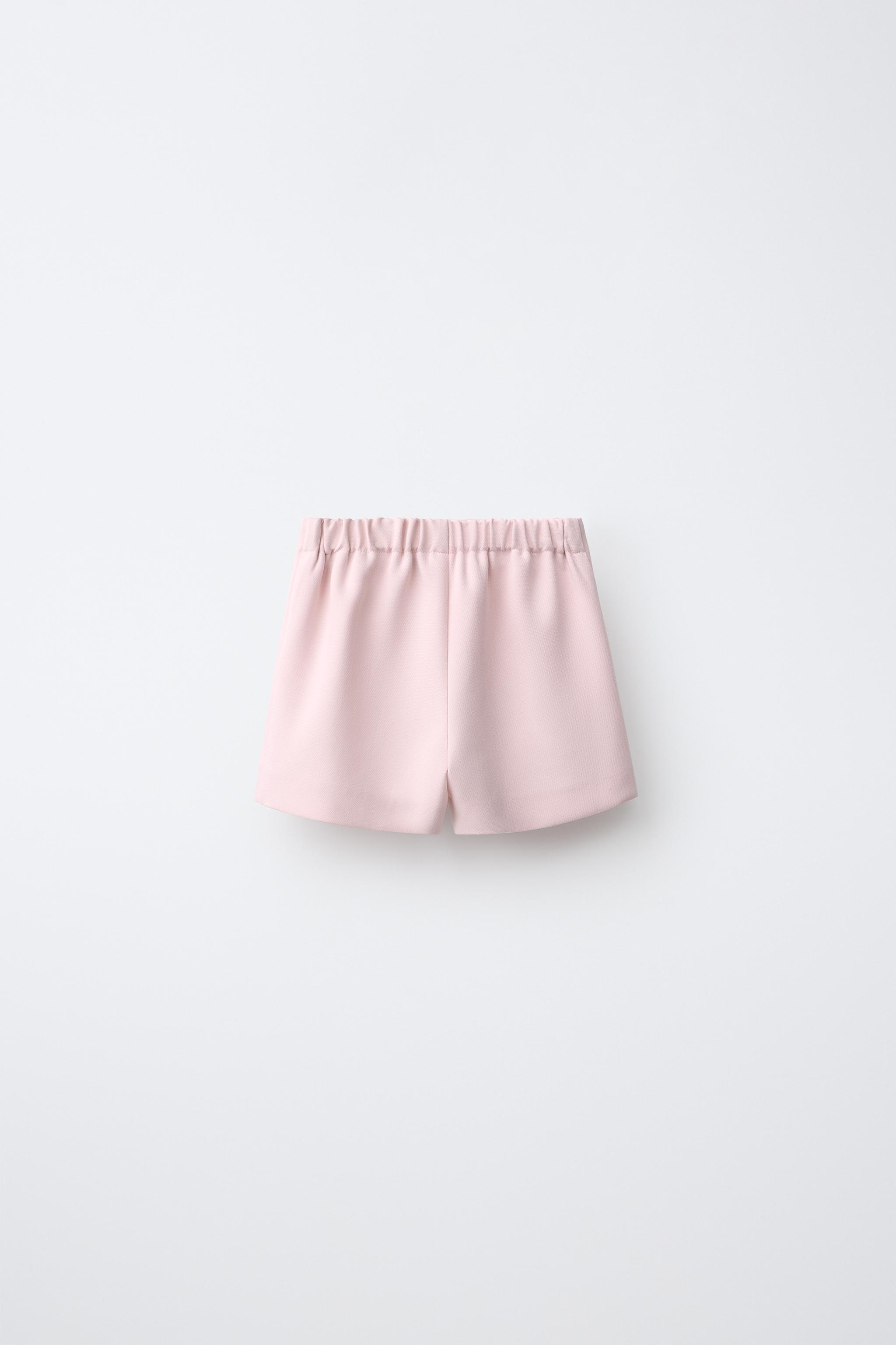 FROG FASTENING SKORT — Pastel pink