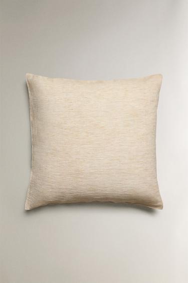 TAIE D’OREILLER RAYURES TEXTURE - Blanc cassé de Zara - Image 1