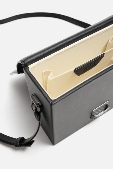 BOX CROSSBODY BAG - Black by Zara - Image 3