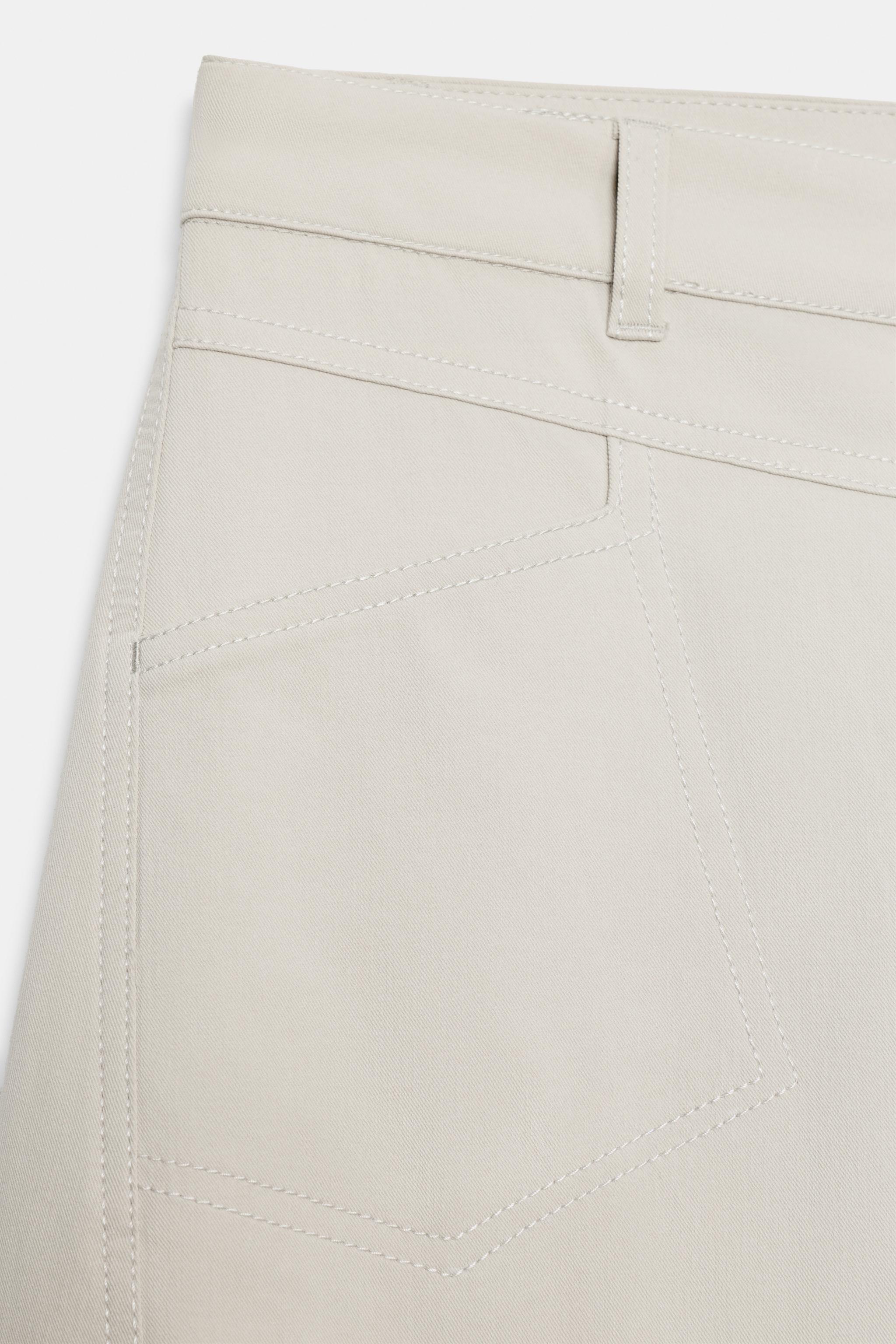 Женские брюки Zara ZW COLLECTION WIDE-LEG PANTS — фото 8