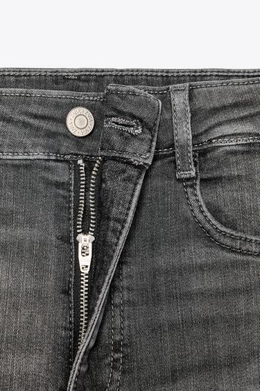 Zara SCULPT HIGH WAIST TRF JEANS - Anthracite grey