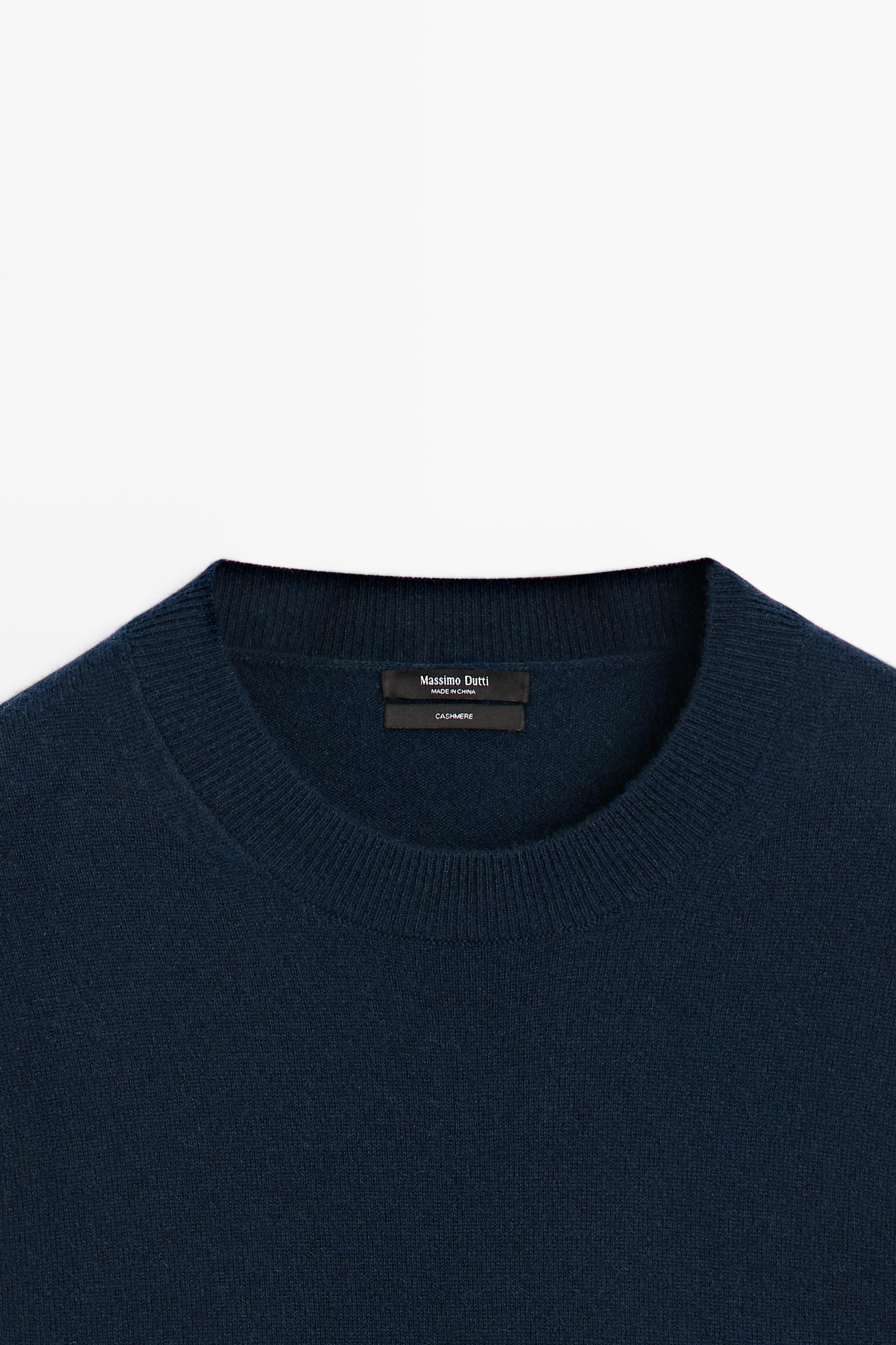 Pull 100 % cachemire manches longues