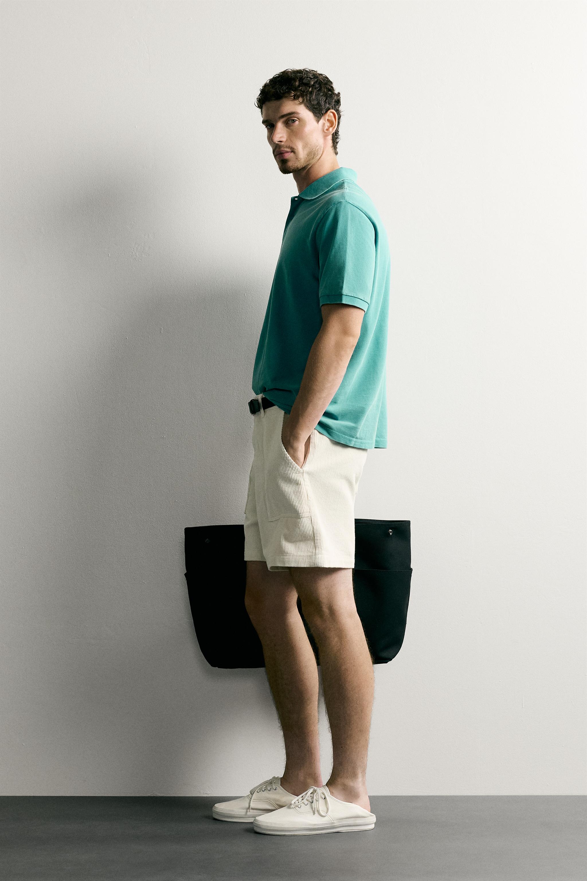 REGULAR FIT WASHED PIQUÉ POLO
