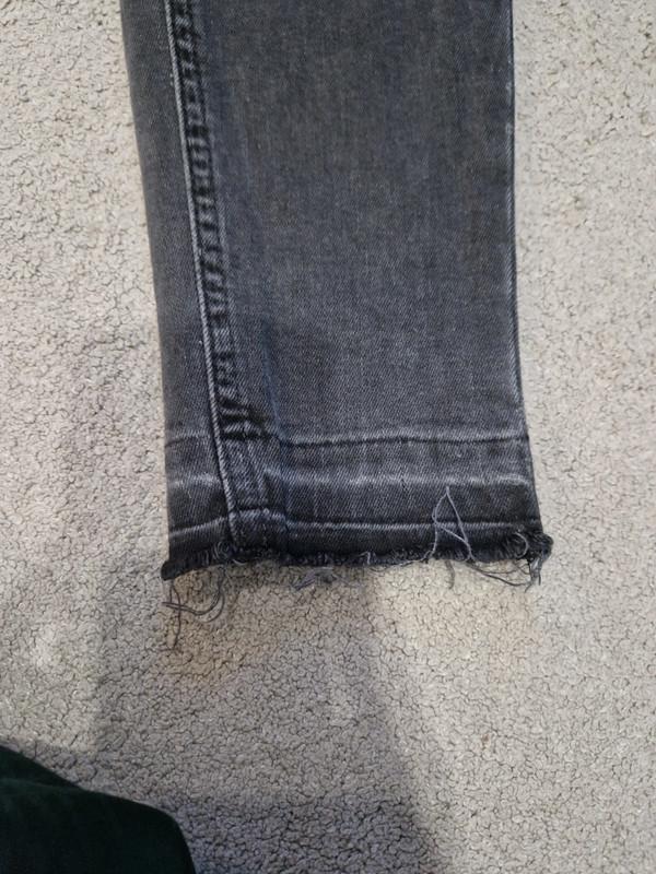 BLACK/GREY SKINNY JEANS - Image 5