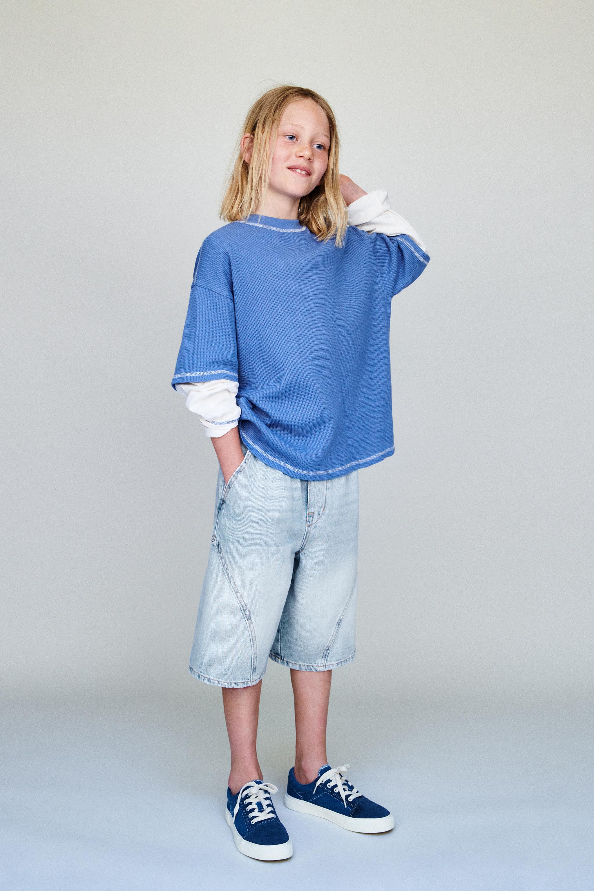 BARREL DENIM SHORTS