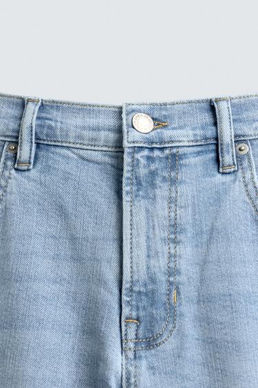 BASIC SLIM FIT JEANS - Light blue by Zara - Image 8