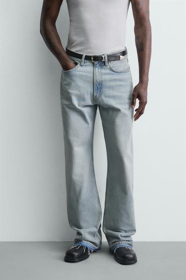 LOOSE FIT JEANS - Light blue by Zara