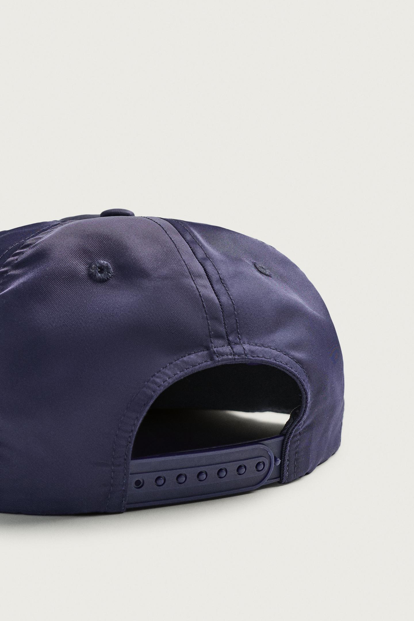 Мужская кепка Zara Ayrton Senna © Senna Brands Flat Brim, цвет: Синий — фото 7