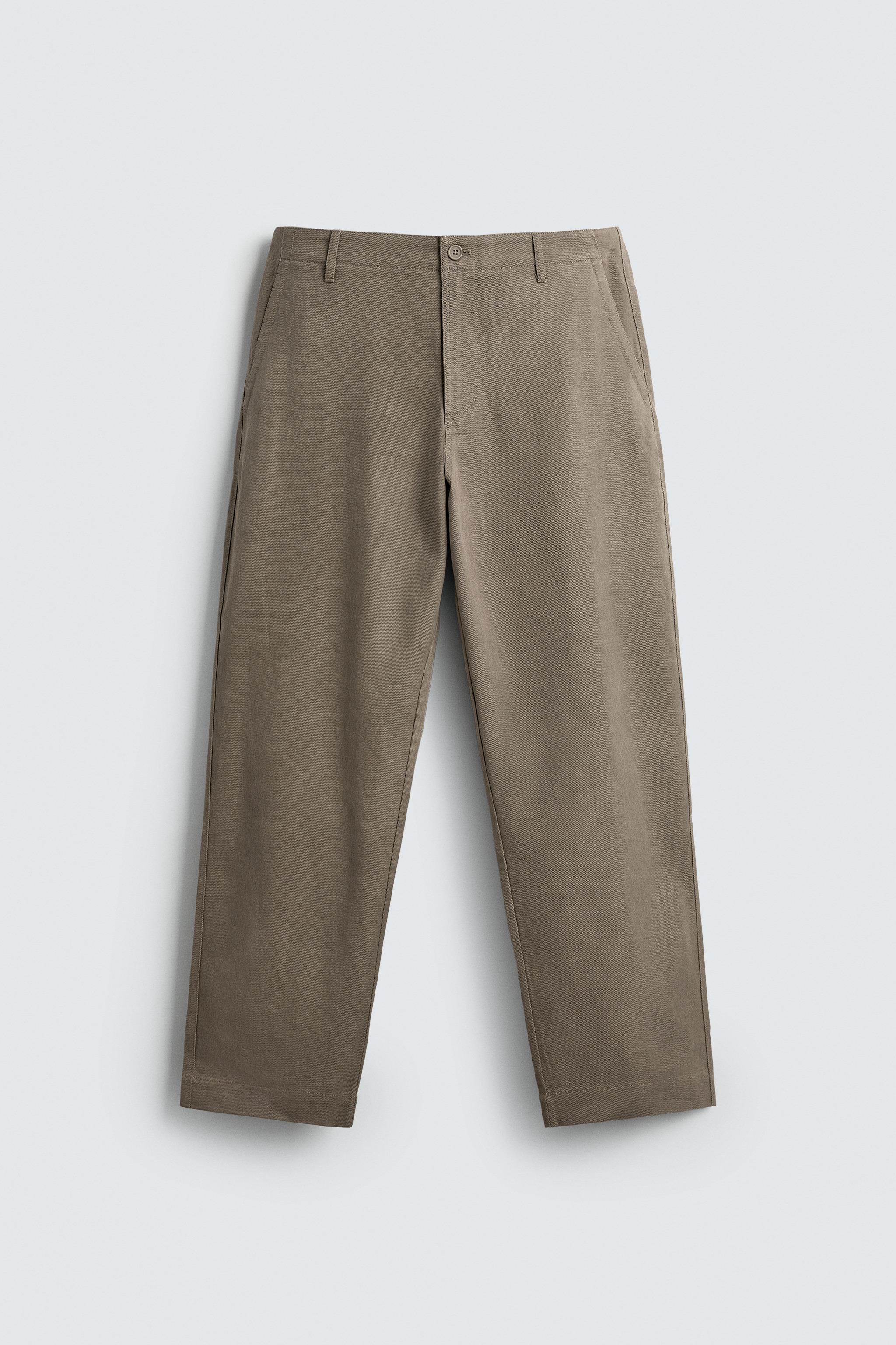 WASHED CHINO PANTS