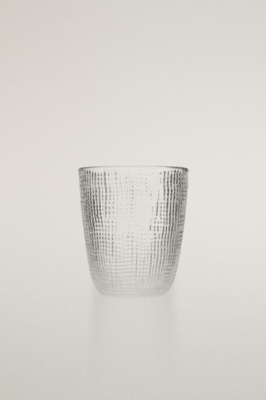 SKLENICE S RELIÉFNÍM VZOREM - Průhledná od Zara - Obrázek 0