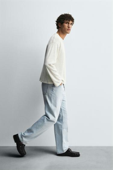 JEAN STRAIGHT FIT - Bleu clair de Zara - Image 5
