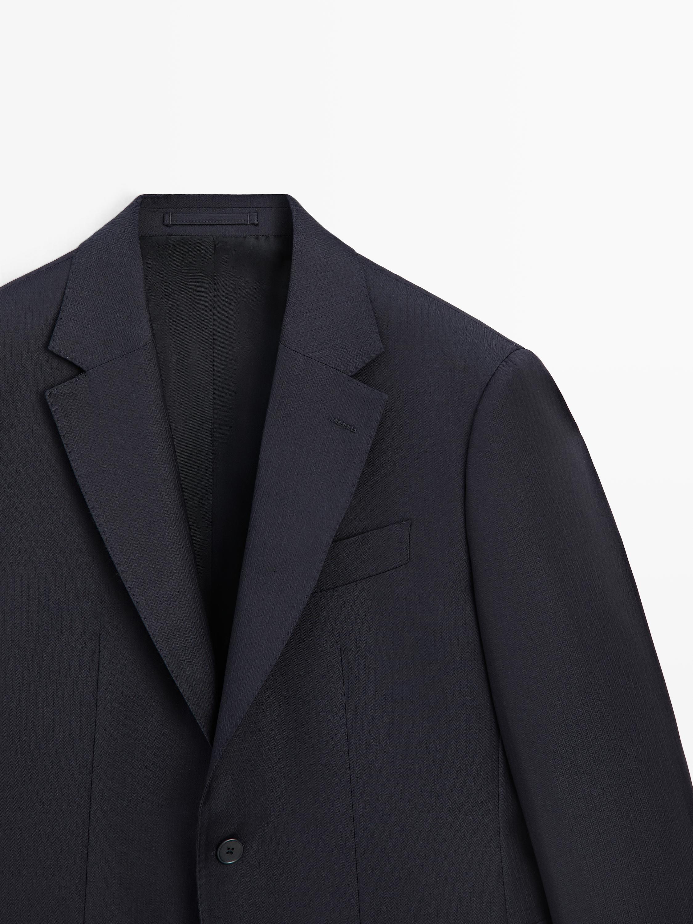 Blazer 100 % laine froide