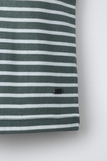 STRIPED APPLIQUÉ TOP - Stripes by Zara - Image 3