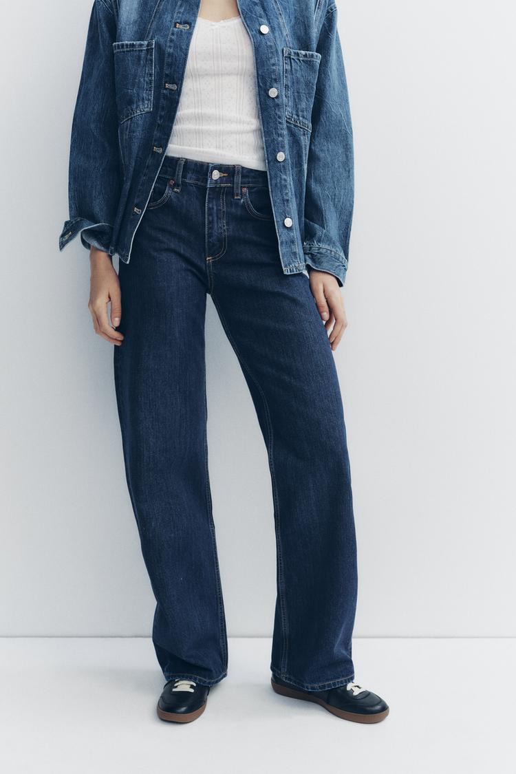 MID-RISE WIDE-LEG TRF JEANS
