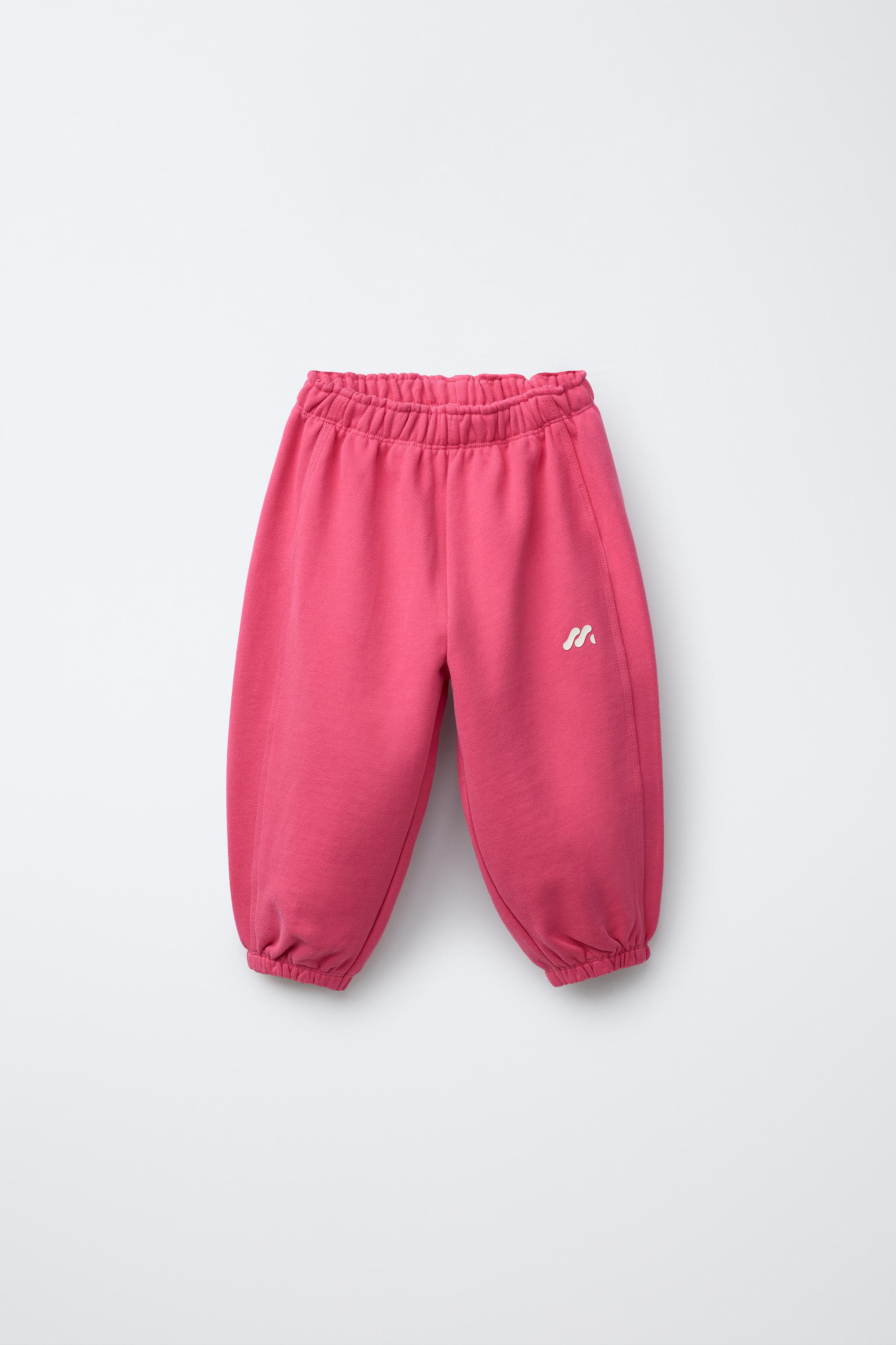 LOGO FLEECE JOGGER PANTS - Brown | ZARA United States