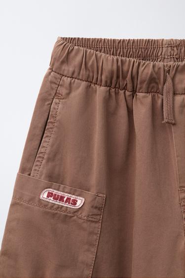 PUKAS SURF CARGO TROUSERS - Brown by Zara - Image 2