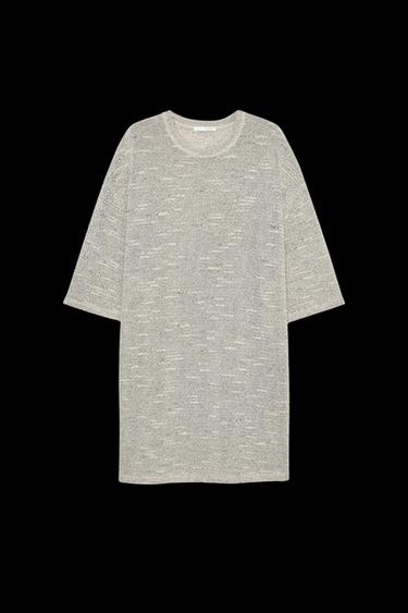 KURZES KLEID - Beige meliert von Zara - Bild 0