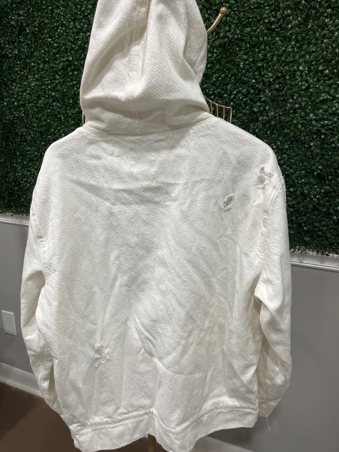 TEXTURED HOODIE SWEATSHIRT - Image 2