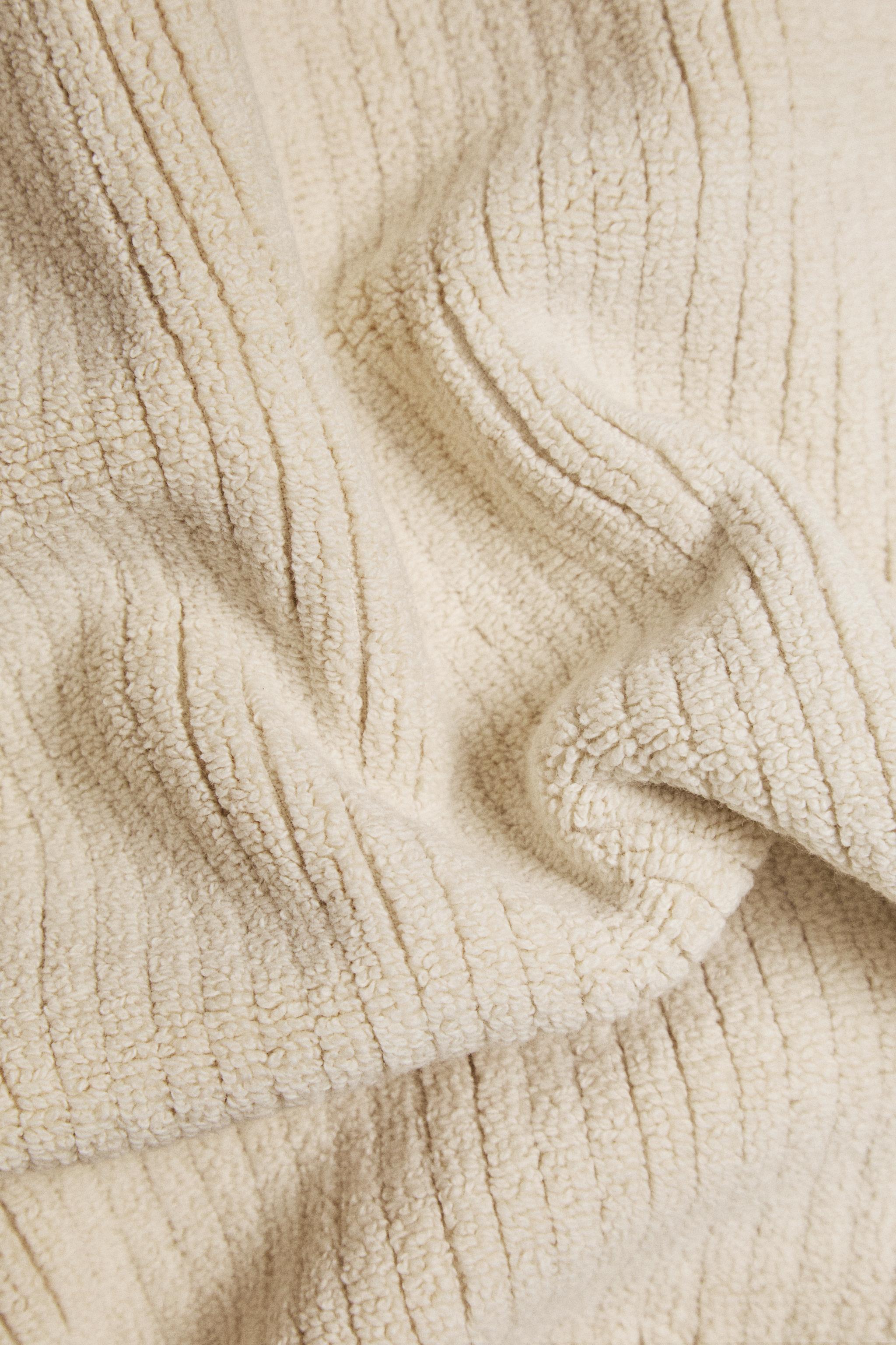 RIBBED TEXTURED BATH MAT