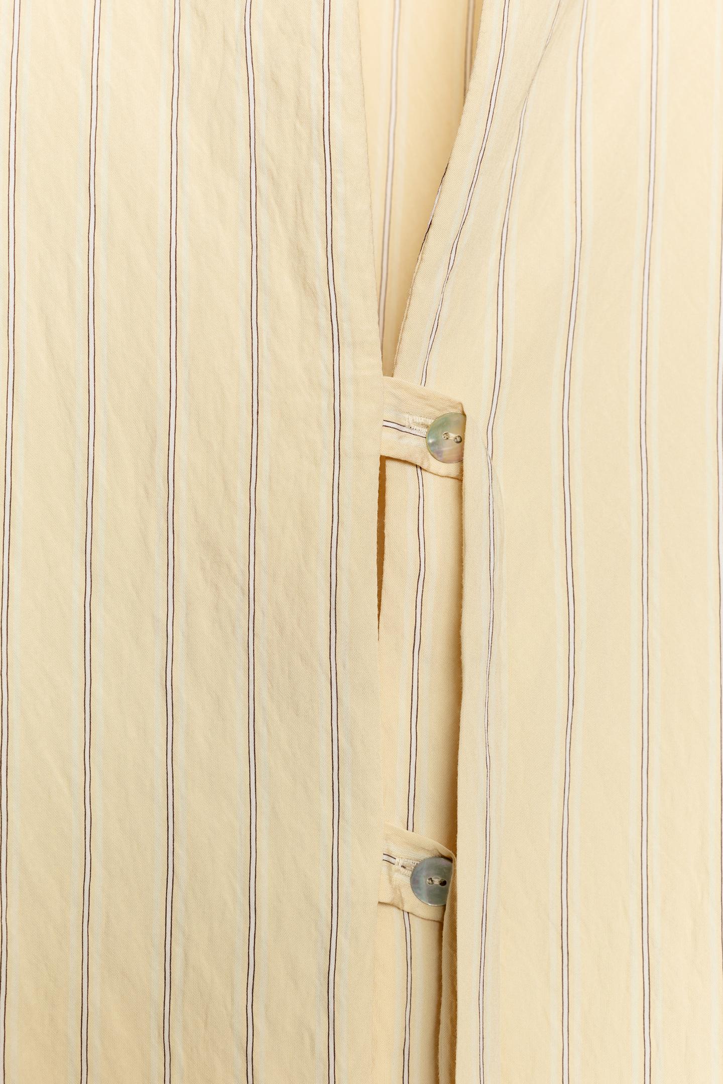 Женская рубашка Zara ZW Collection Striped, цвет: С принтом — фото 8