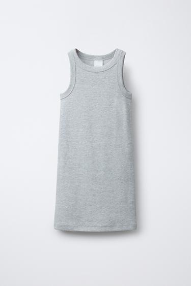 COMBINED RIBBED DRESS - Pink by Zara - Image 1