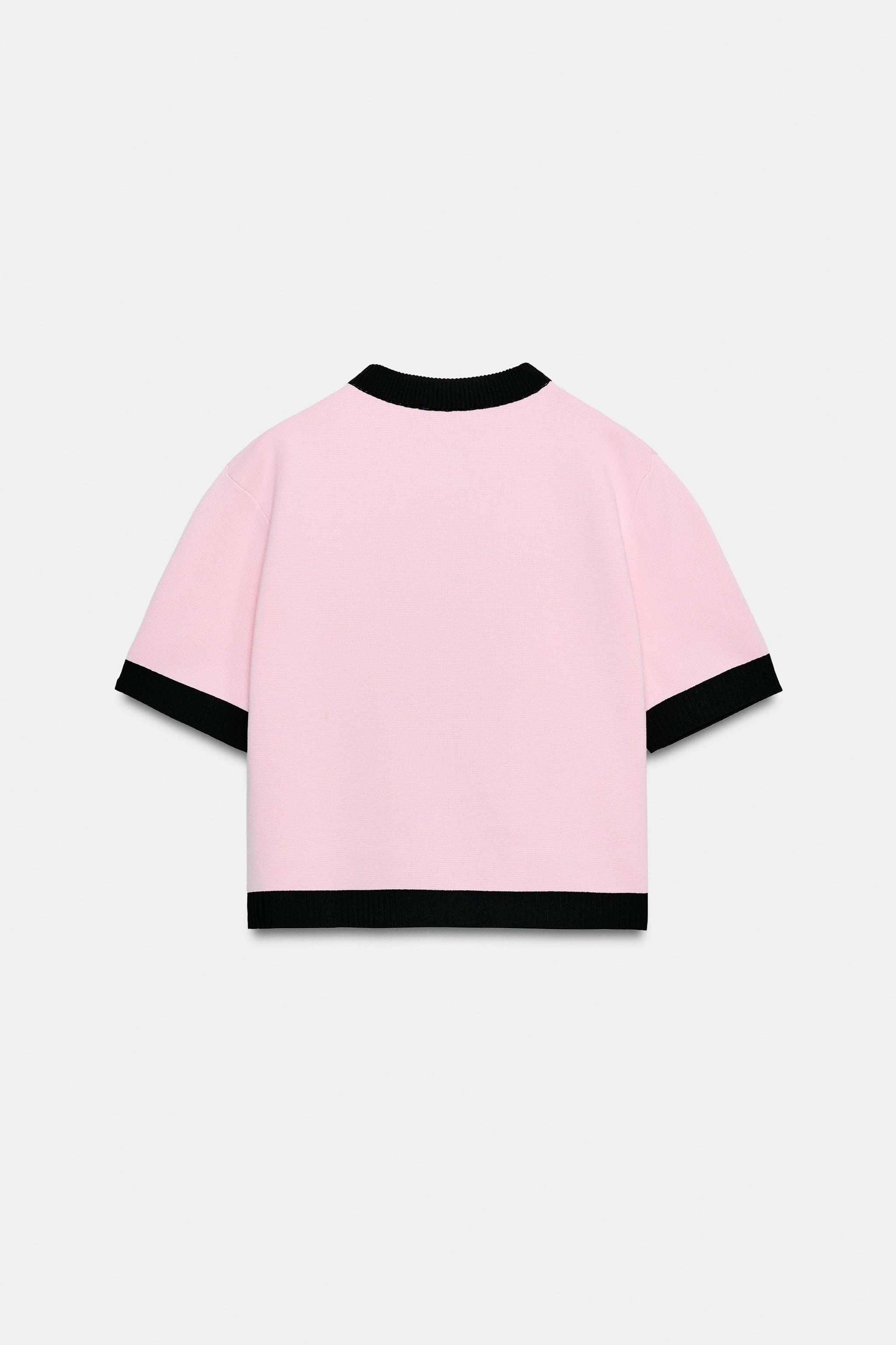 COMBINATION SHORT SLEEVE KNIT JACKET
