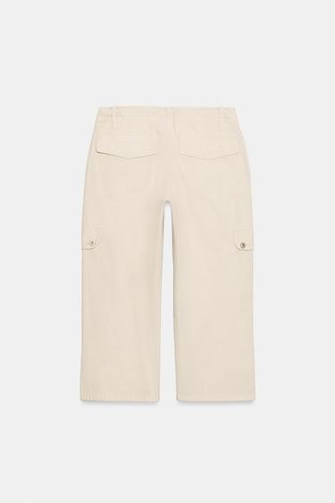 PANTALON CAPRI CARGO - Pierre de Zara - Image 4