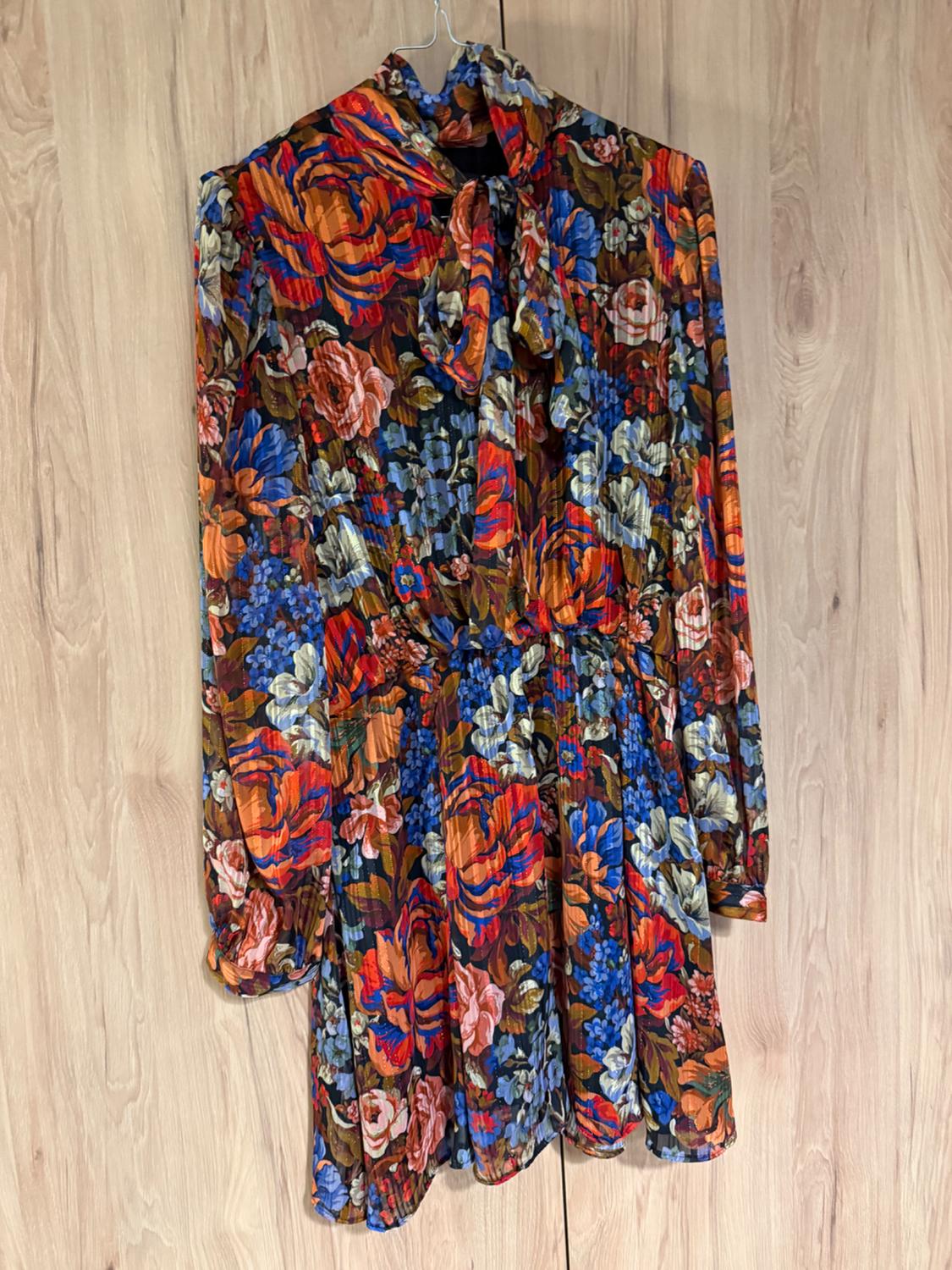 PRINTED MINI DRESS