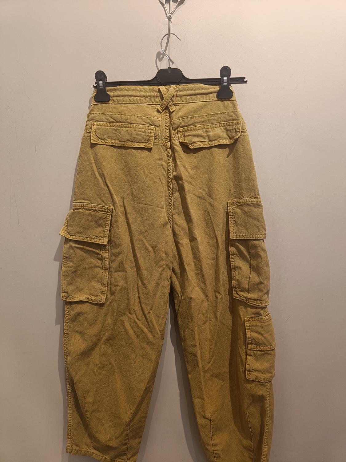 ZW COLLECTION LOOSE FIT CARGO TROUSERS - Image 3