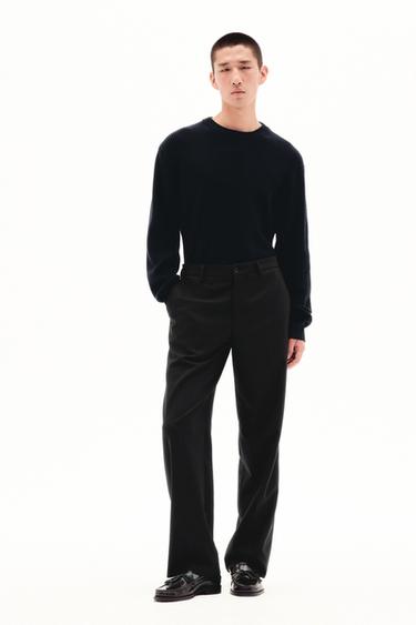 PURL KNIT JUMPER - Navy blue by Zara