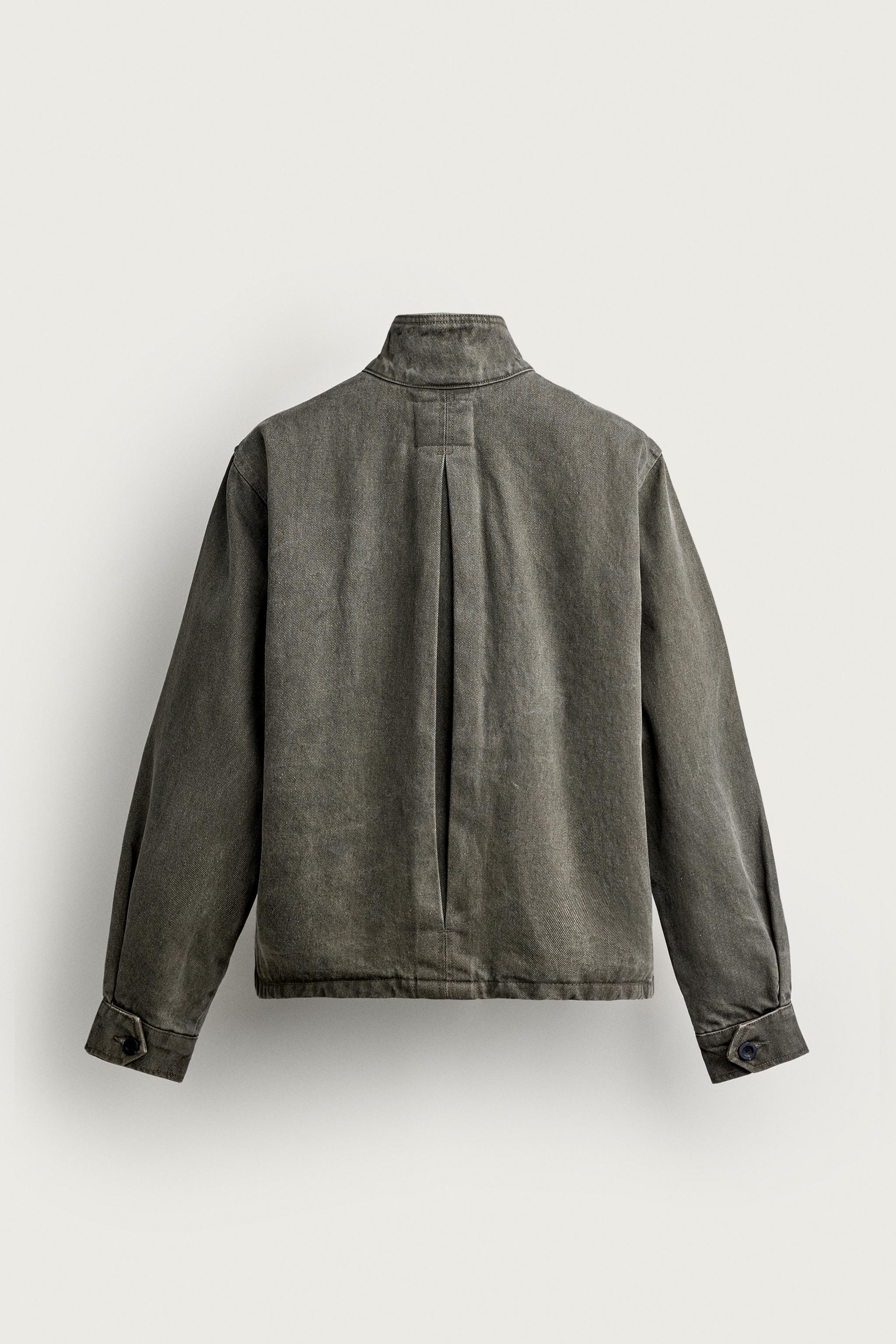 QUILTED COTTON RELAXED FIT JACKET