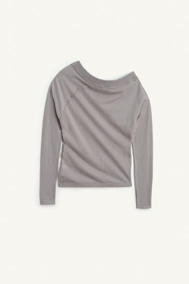 KNIT SMTRC 16 - رمادي الخاص بـ Zara