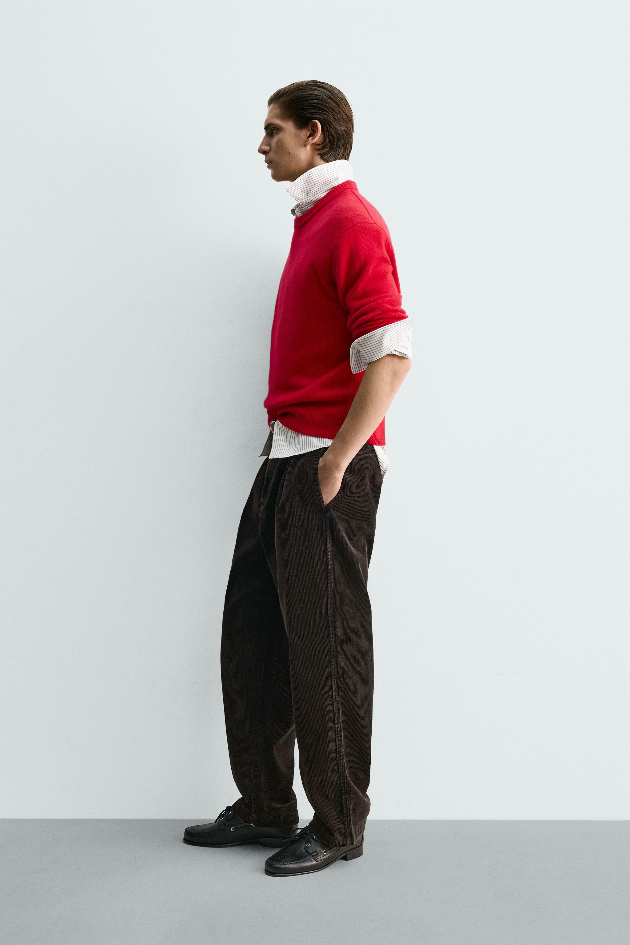 RELAXED FIT WASHED CORDUROY PANTS LIMITED EDITION