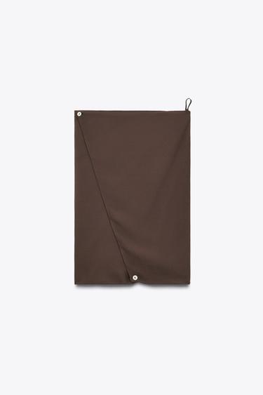 ROBE LONGUE COMBINÉE CAPE MULTIPOSITION LIMITED EDITION - Marron de Zara - Image 6