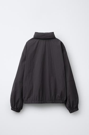 EQUESTRIAN WINDPROOF PARKA - Anthracite grey by Zara - Image 2