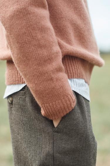 POLO EN MAILLE 100 % LAINE ÉDITION LIMITÉE - Tuile de Zara - Image 3