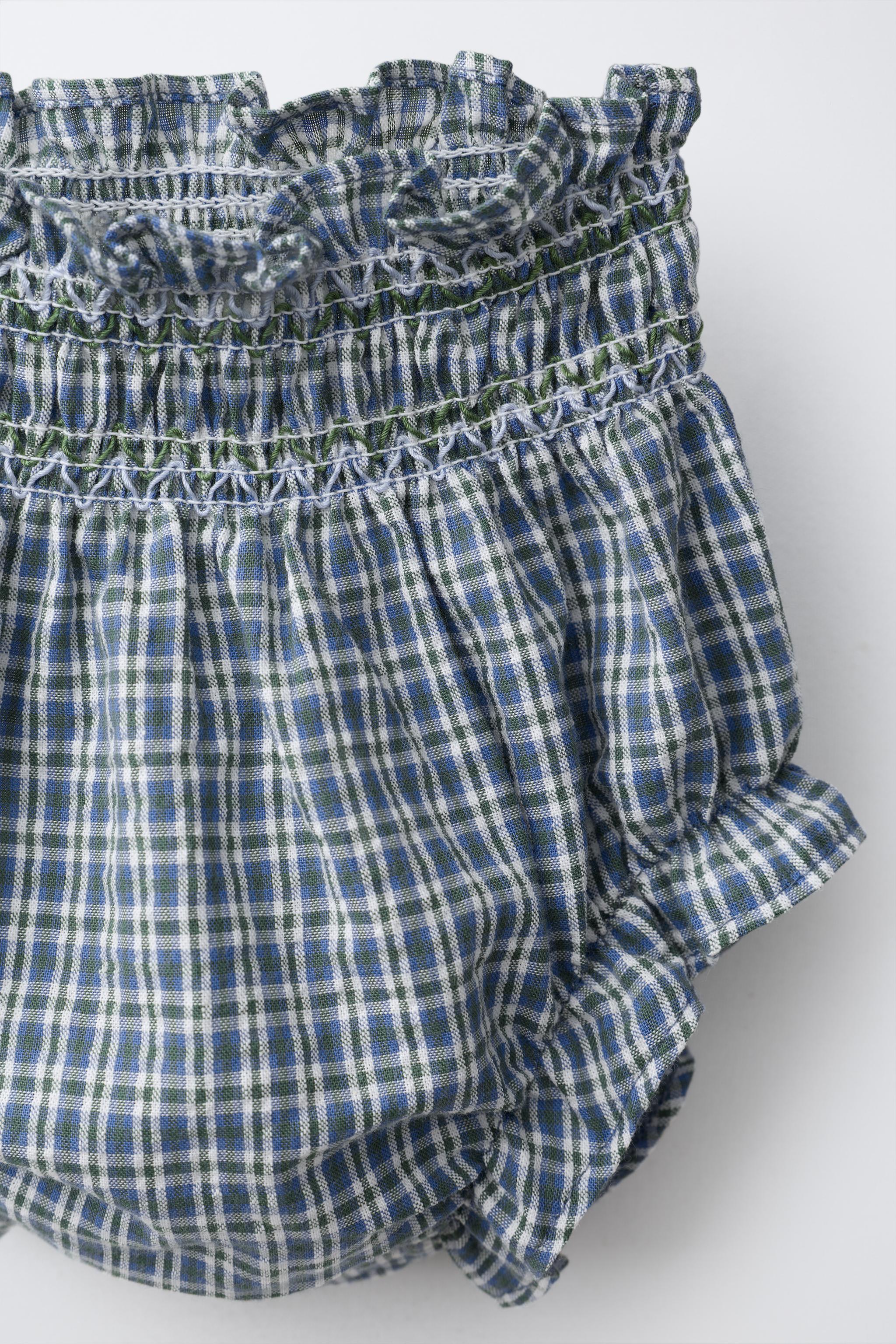 CULOTTE IMPRIMÉ CARREAUX