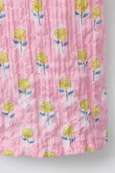 FLORAL PRINT CULOTTES - Pink by Zara - Image 3