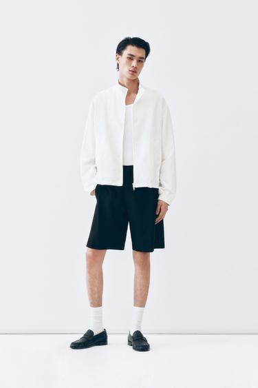 LIGHTWEIGHT TECHNICAL JACKET - White by Zara