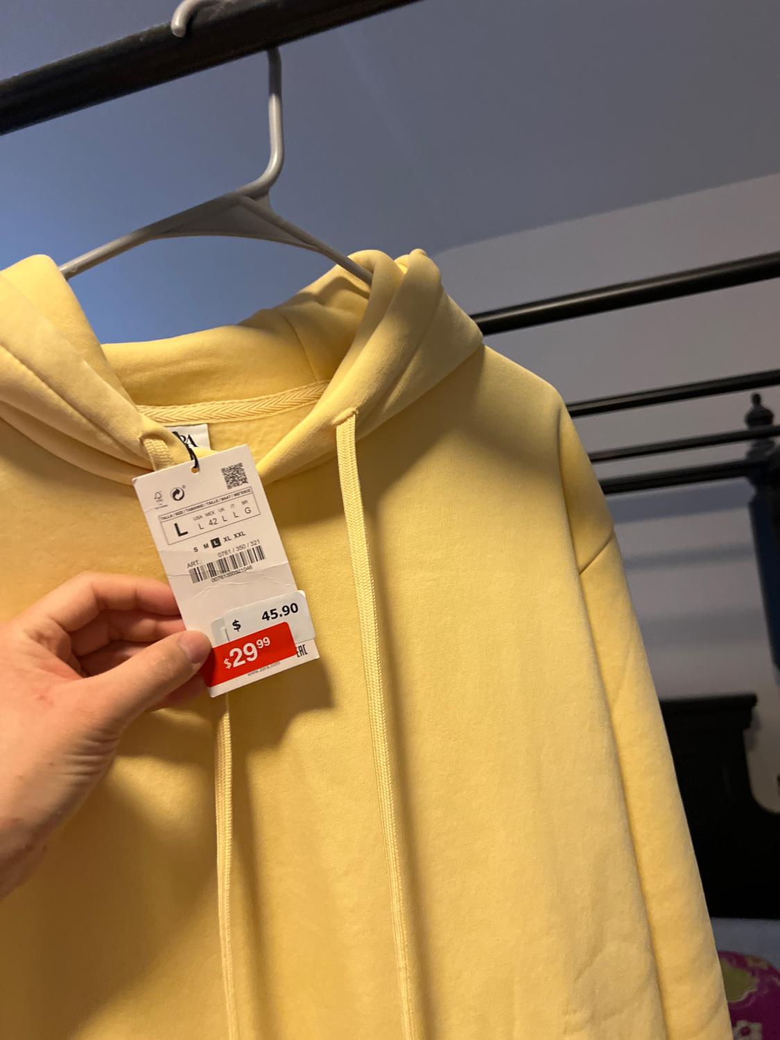 MENS ESSENTIAL HOODIE WITH TERRY LINING - Image 4