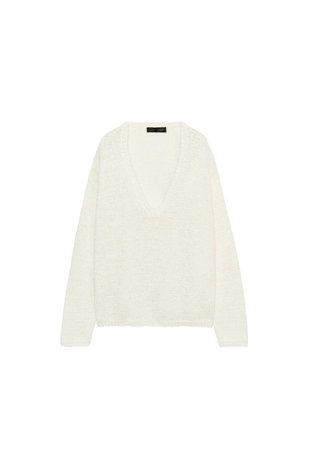 V-NECK KNIT JUMPER - image 3