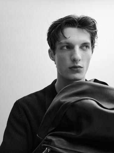 Zara Nappa leather backpack with zip - Brown